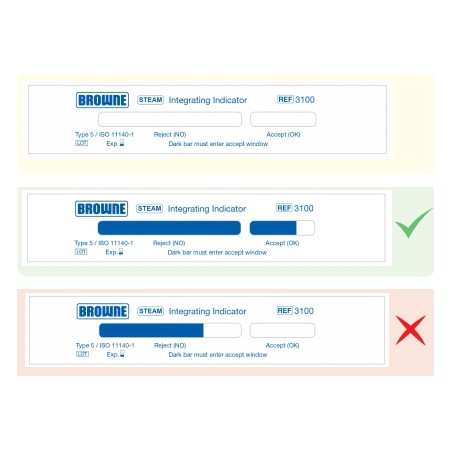 BROWNE 3100 - 250 TEST STERILIZZAZIONE MULTIPARAMETRO