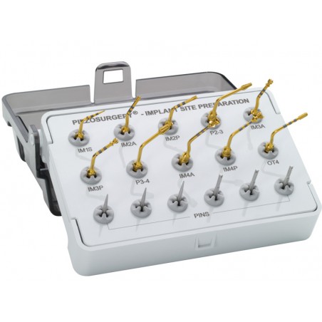 IMPLANT PREP KIT PRO 10 inserti +6 pins per PIEZOSURGERY