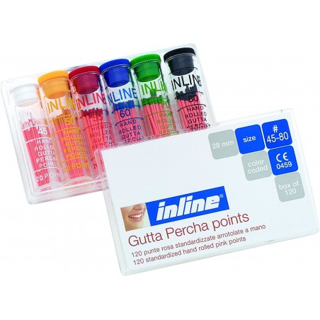 GUTTAPERCA INLINE STANDARDIZZATA COLOR CODE