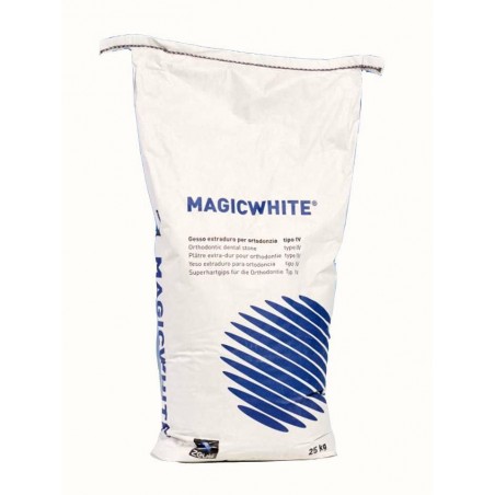 MAGIC WHITE BIANCO Sacco 25Kg Gesso Ex-Duro xModelli