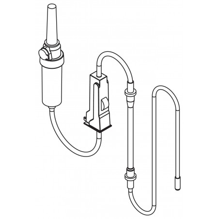 DEFLUSSORI 2,2mt 6pz Completi per Nuovo Implantmed SI923 Set