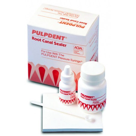 ROOT CANAL SEALER KIT polv15cc+liq RCS Pulpdent