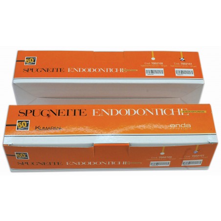 SPUGNE ENDO diam.50mm spessore 5mm Monouso E-SPONGE 50pz 2100