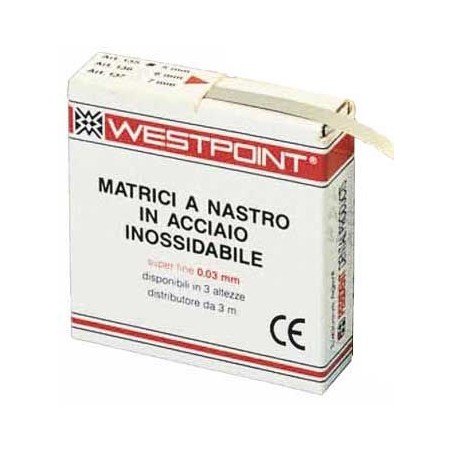 MATRICE A NASTRO 5x0,05mm-F 3mt INOX 155 WPoint